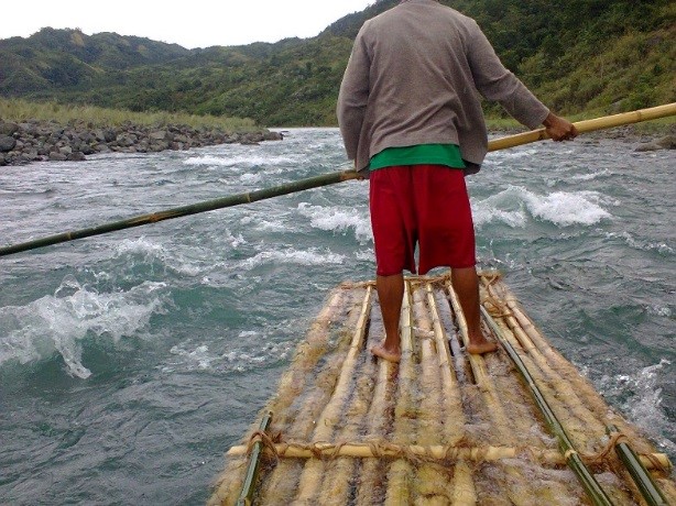 A rough, raft river ride is needed to reach
<p>Barangay Dalagsaan inLibacao, Aklan, home of the Akeanon</p>
<p> Bukidnon</p>
<p>